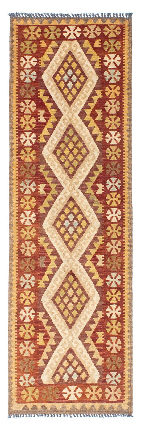 Runner Kelim Carpet - orientalisk matta - 210 x 68 cm - beige