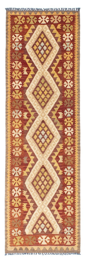 Runner Kelim Carpet - orientalisk matta - 210 x 68 cm - beige