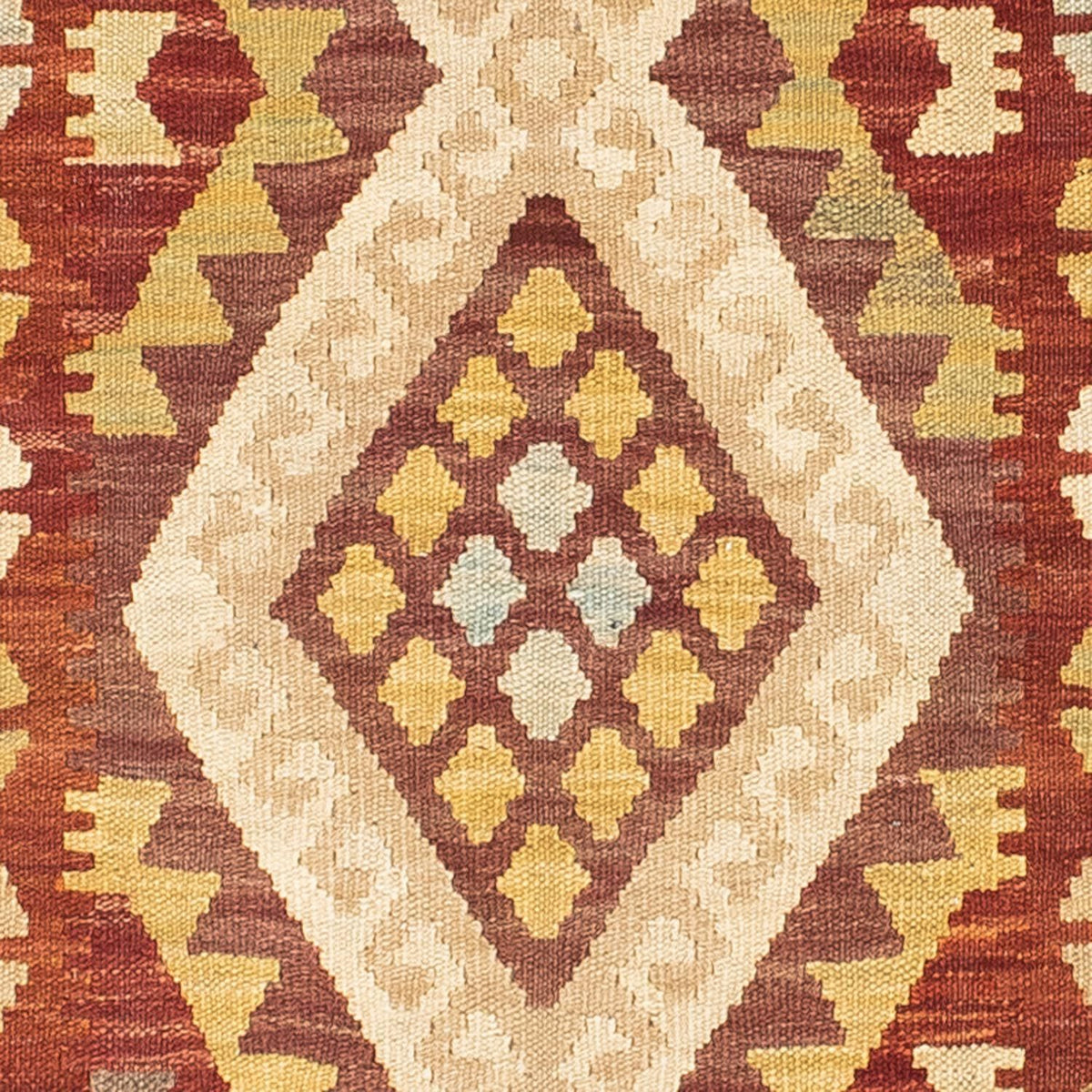 Runner Kelim Carpet - orientalisk matta - 210 x 68 cm - beige