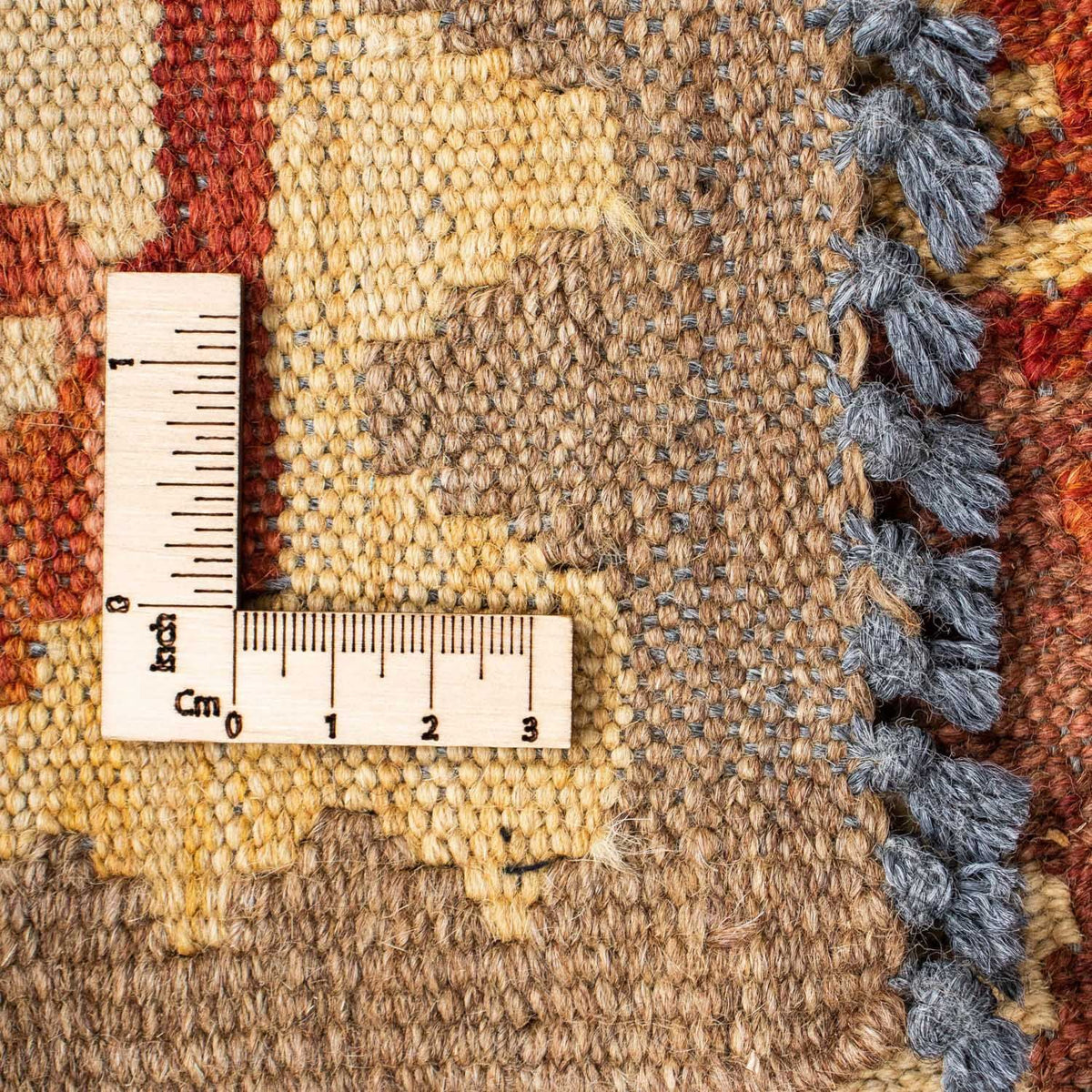 Runner Kelim Carpet - orientalisk matta - 210 x 68 cm - beige