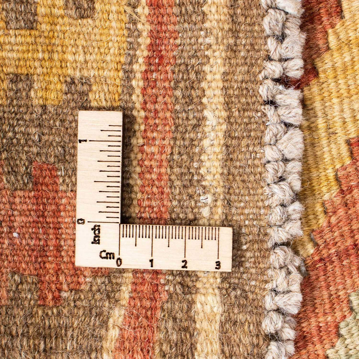Runner Kelim Carpet - orientalisk matta - 202 x 74 cm - röd