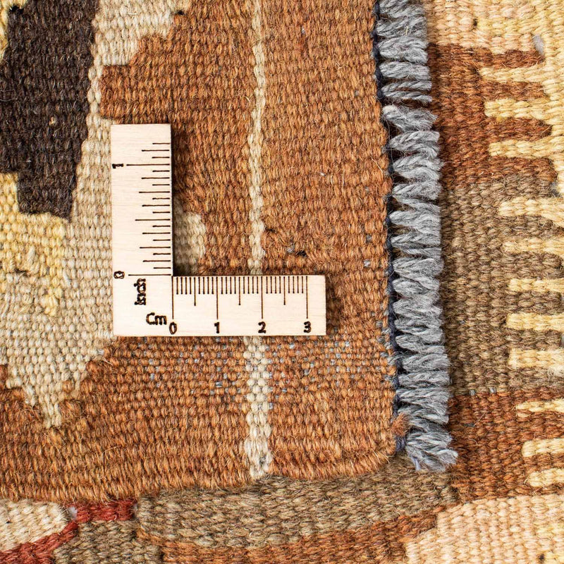 Runner Kelim Carpet - orientalisk matta - 207 x 85 cm - ljusbrun