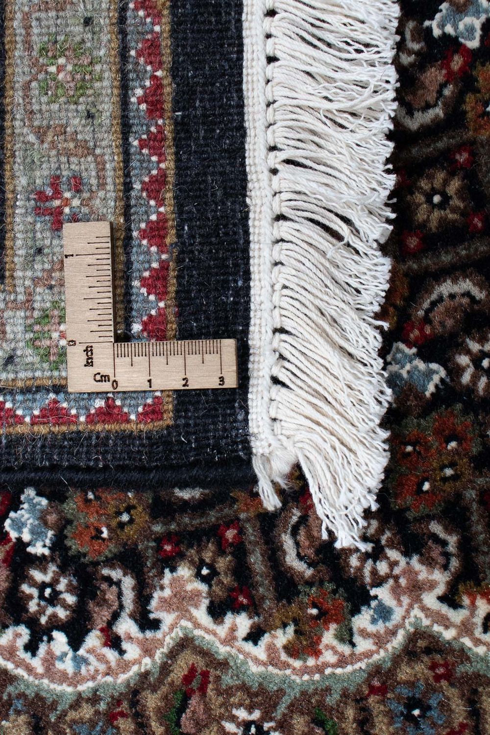 Persisk matta - Tabriz - 202 x 138 cm - mörkblå