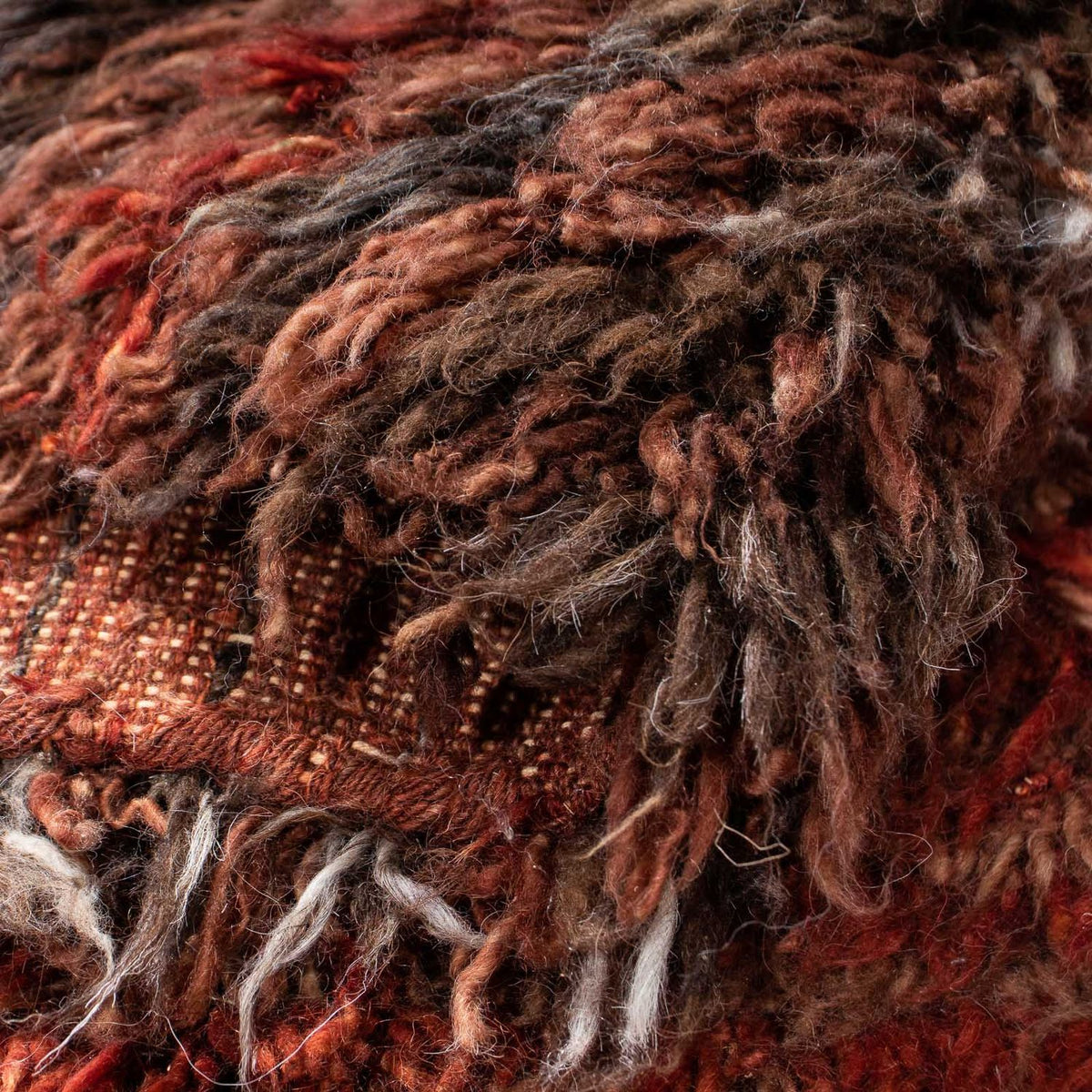 Hög luggmatta - 300 x 206 cm - flerfärgad