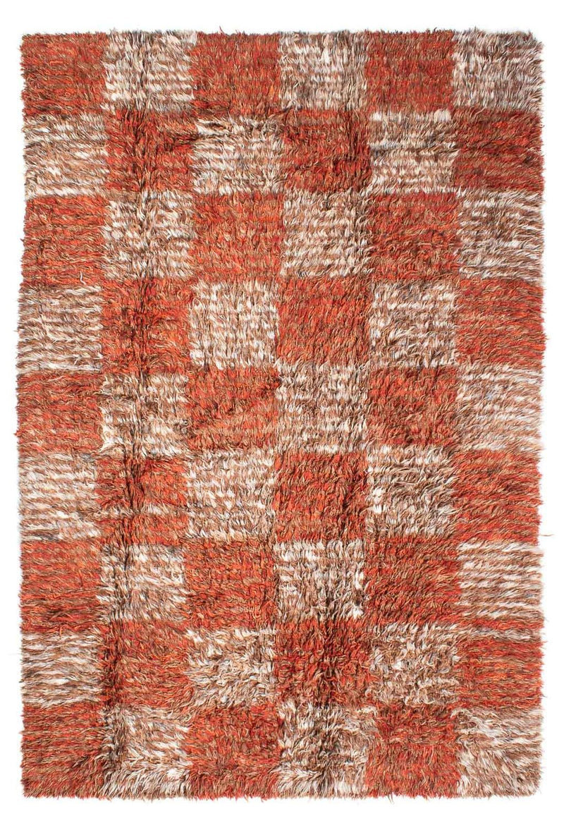 Hög luggmatta - 289 x 199 cm - flerfärgad