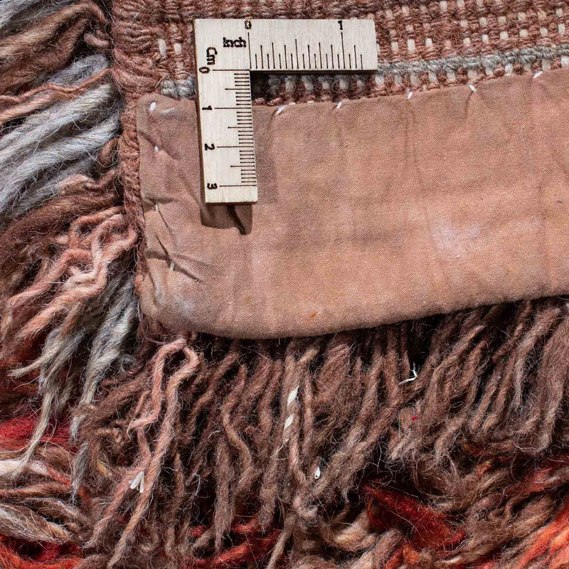 Hög luggmatta - 287 x 203 cm - flerfärgad