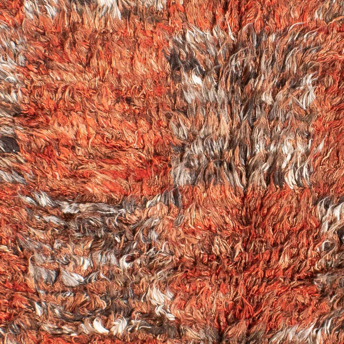 Hög luggmatta - 255 x 173 cm - flerfärgad