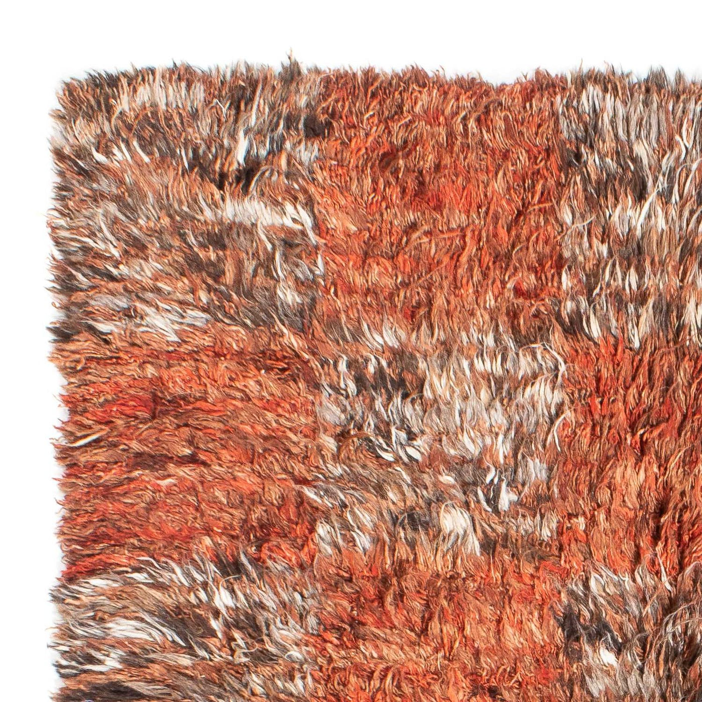 Hög luggmatta - 255 x 173 cm - flerfärgad