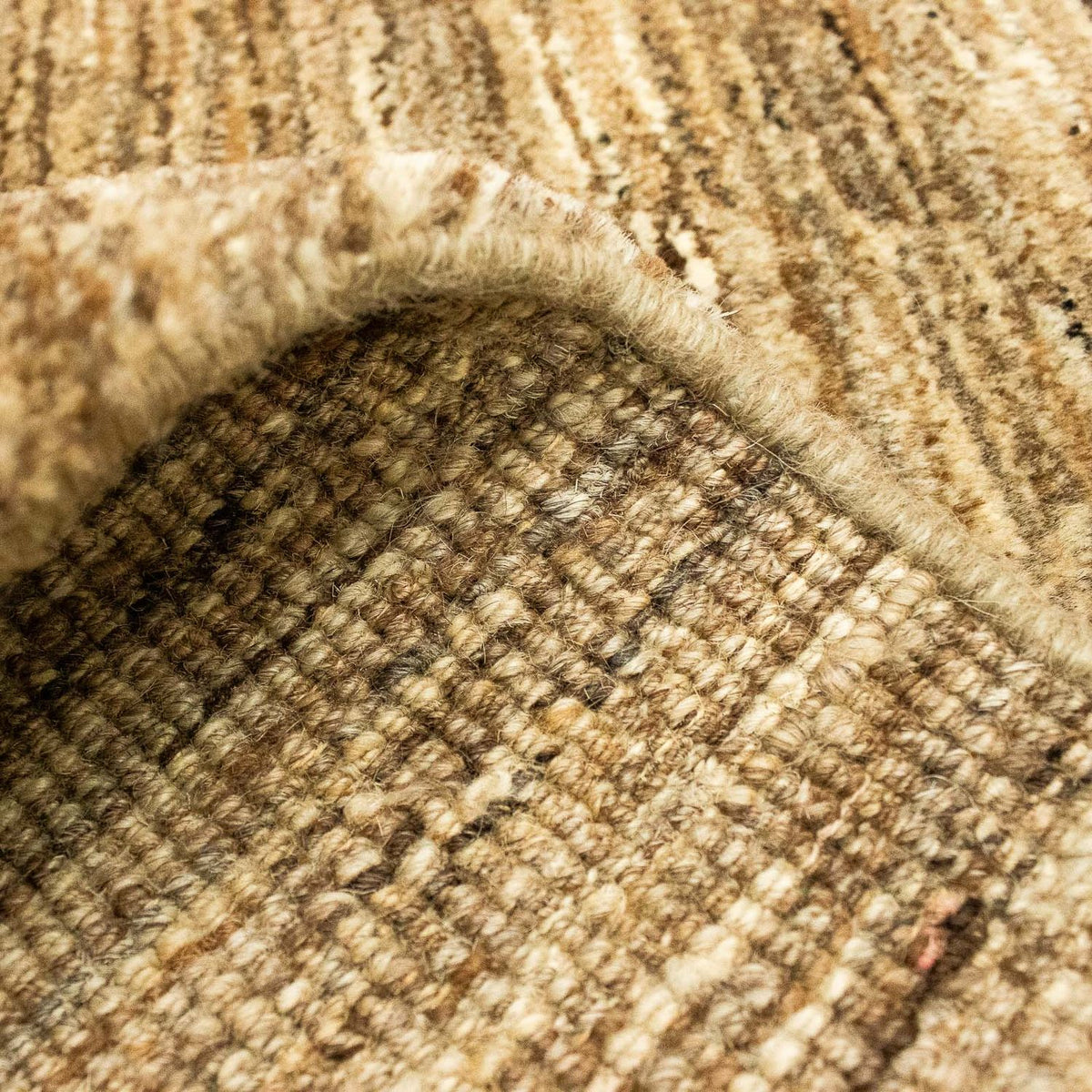 Gabbeh-matta - Indus - 147 x 97 cm - mörk beige