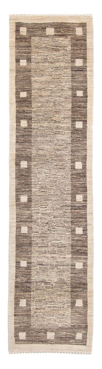 Runner Gabbeh-matta - persisk - 300 x 74 cm - beige