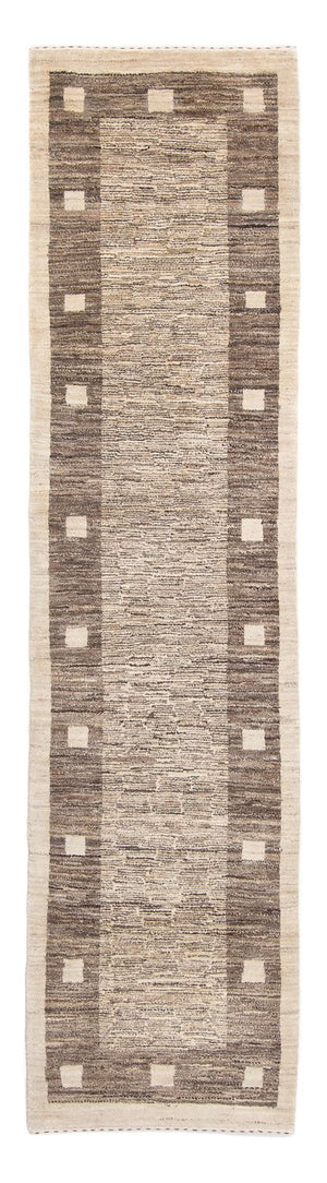 Runner Gabbeh-matta - persisk - 300 x 74 cm - beige