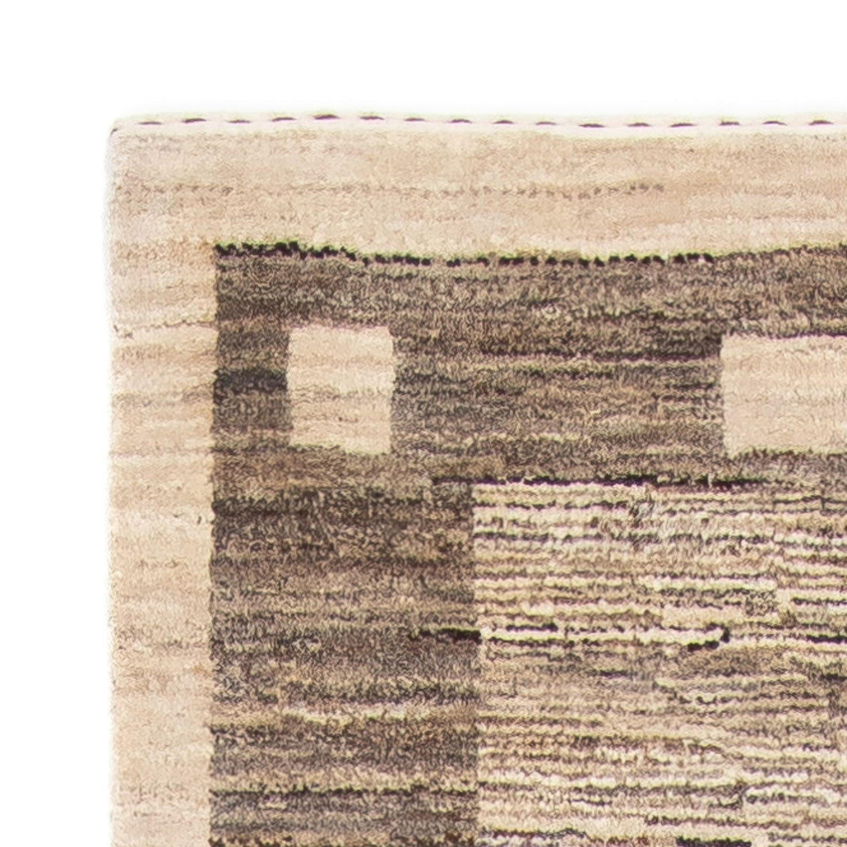Runner Gabbeh-matta - persisk - 300 x 74 cm - beige