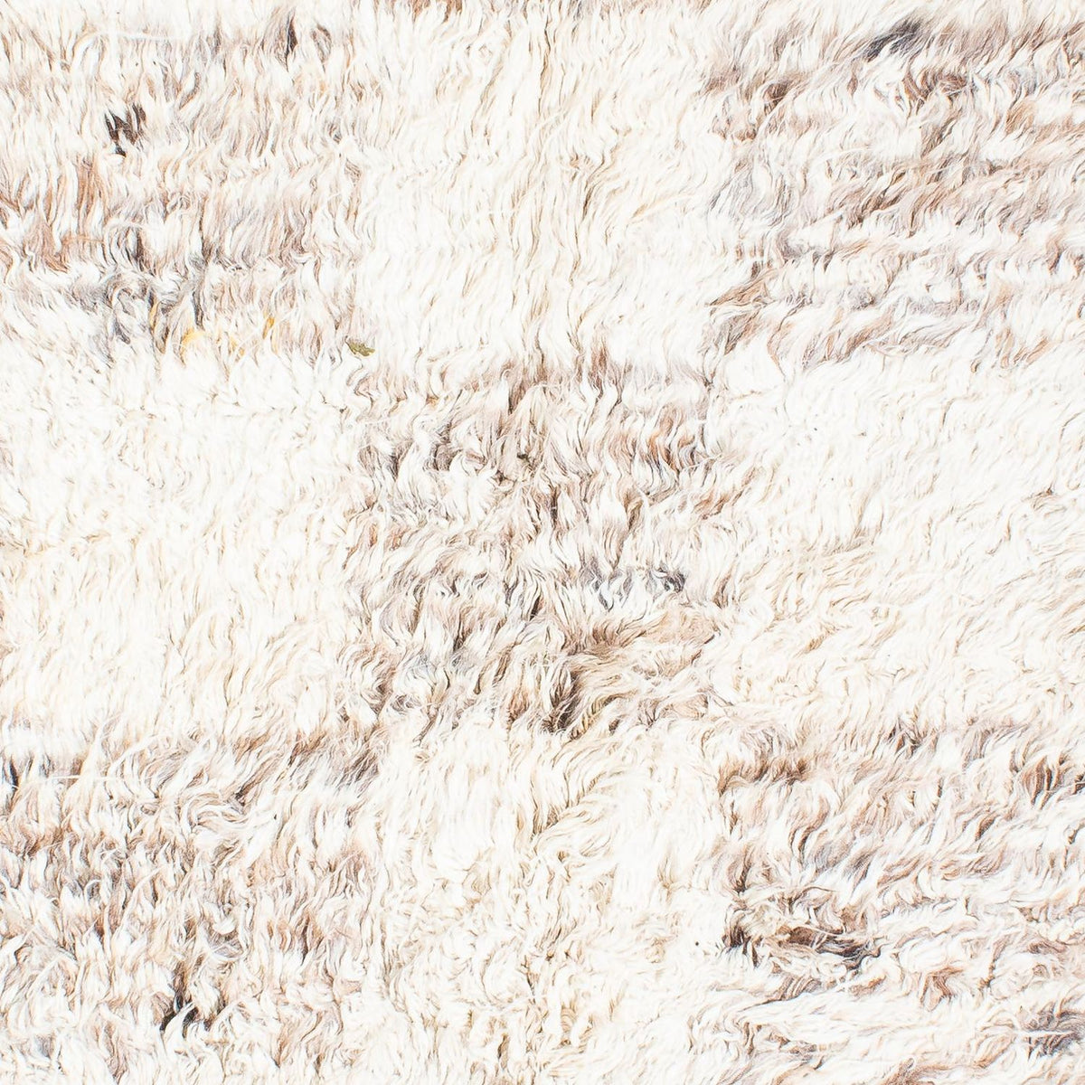 Hög luggmatta - 252 x 172 cm - beige