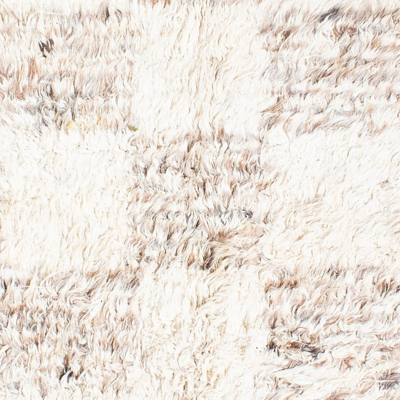 Hög luggmatta - 252 x 172 cm - beige