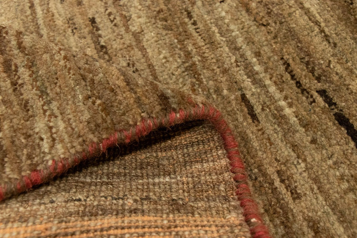 Gabbeh-matta - Indus - 113 x 78 cm - mörkbrun