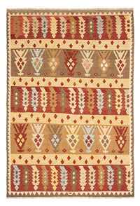 Kelim Carpet - Splash - 294 x 199 cm - flerfärgad