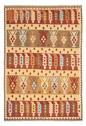 Kelim Carpet - Splash - 294 x 199 cm - flerfärgad