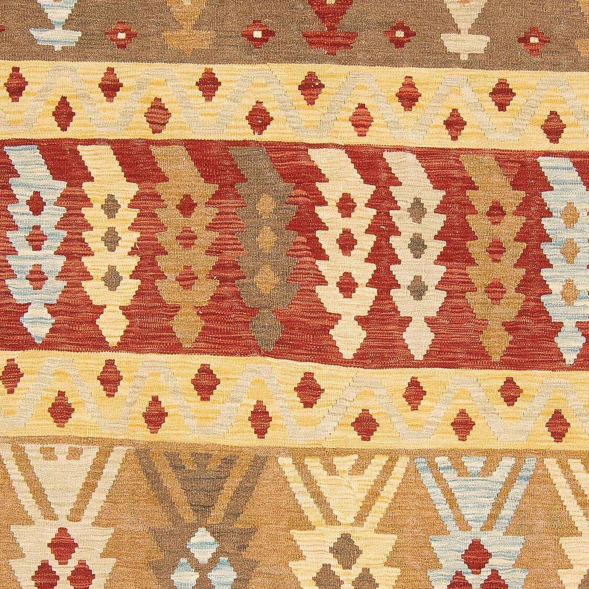 Kelim Carpet - Splash - 294 x 199 cm - flerfärgad