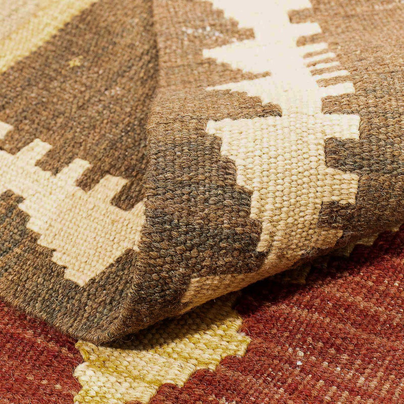 Kelim Carpet - Splash - 294 x 199 cm - flerfärgad