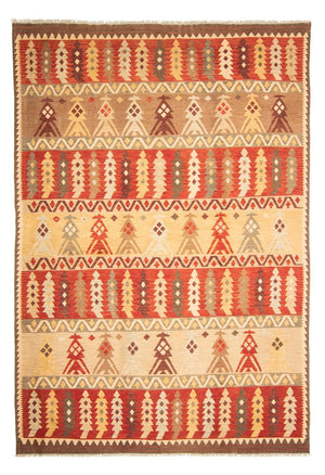 Kelim Carpet - orientalisk matta - 353 x 256 cm - flerfärgad