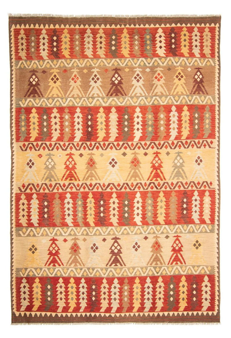 Kelim Carpet - orientalisk matta - 353 x 256 cm - flerfärgad
