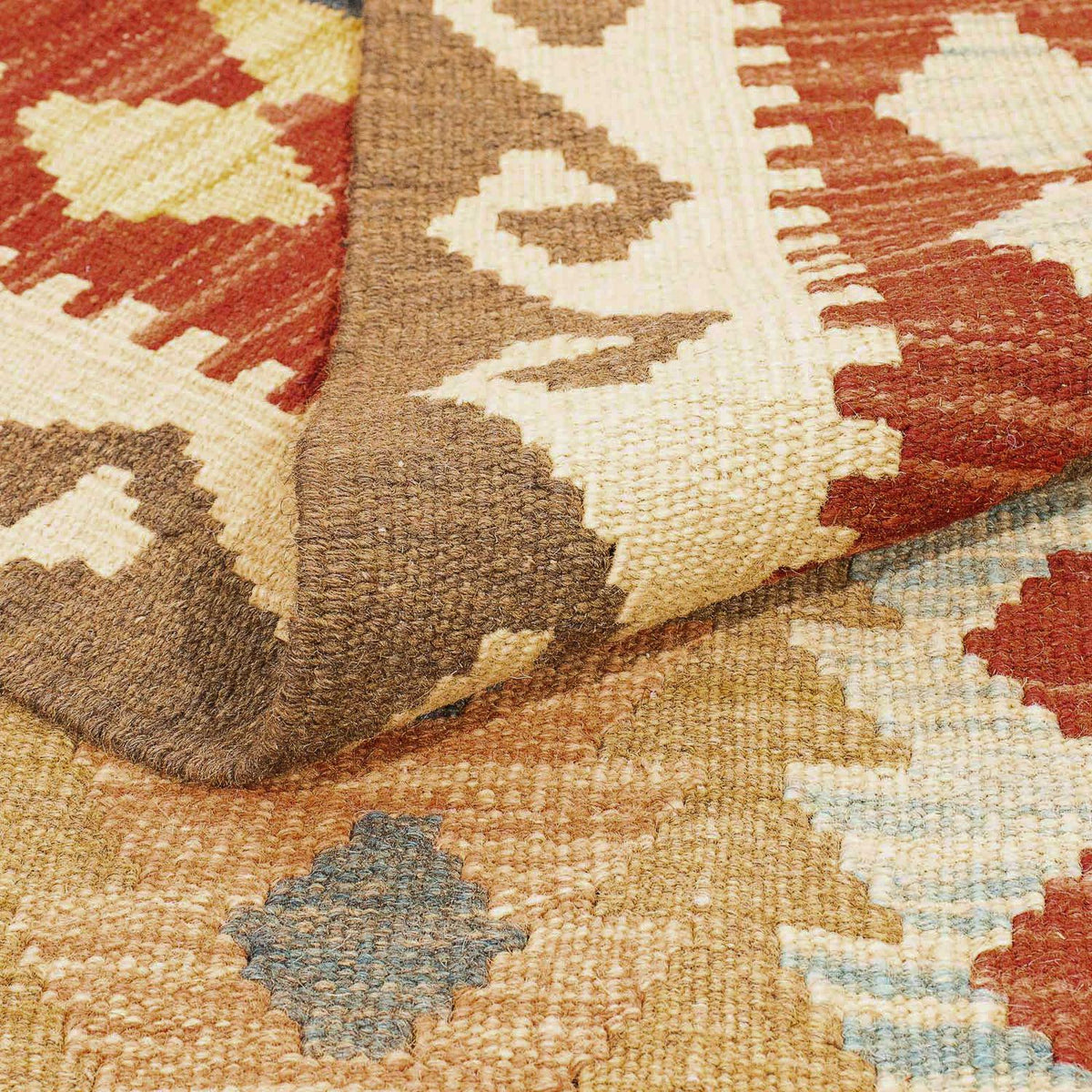 Kelim Carpet - Splash - 299 x 201 cm - flerfärgad