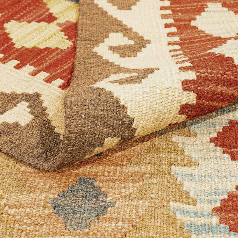 Kelim Carpet - Splash - 299 x 201 cm - flerfärgad