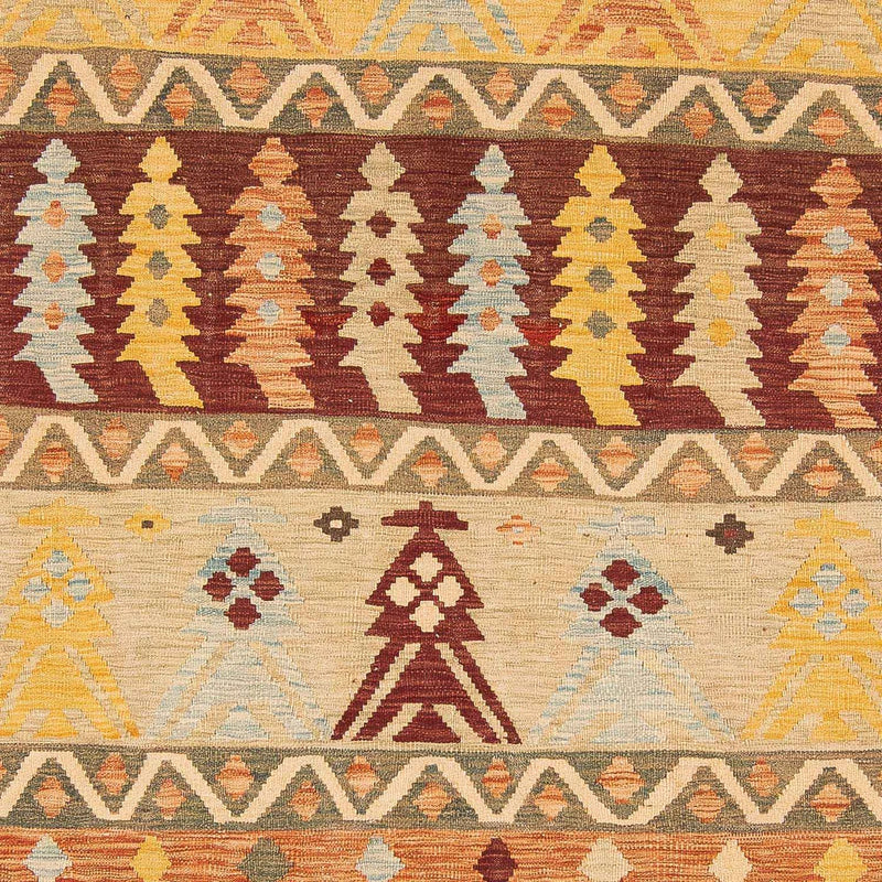 Kelim Carpet - Splash - 294 x 203 cm - flerfärgad