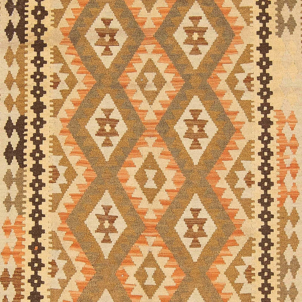 Kelim Carpet - Splash - 299 x 192 cm - flerfärgad