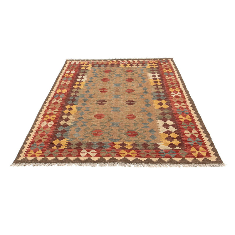 Kelim Carpet - orientalisk matta - 199 x 148 cm - flerfärgad