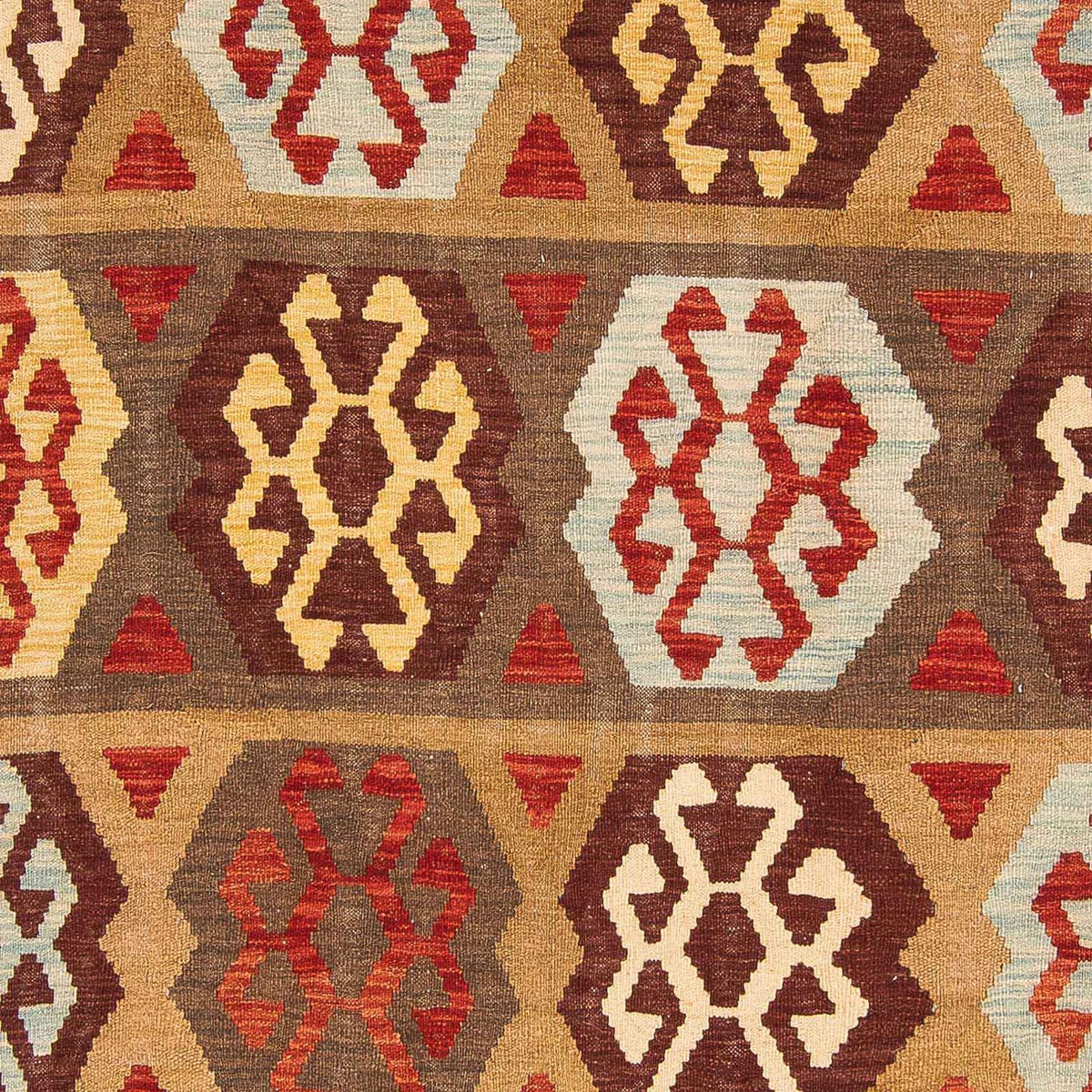 Kelim Carpet - Splash - 298 x 199 cm - flerfärgad