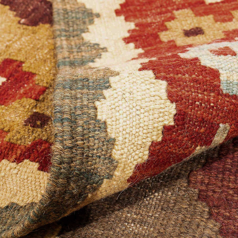 Kelim Carpet - Splash - 298 x 199 cm - flerfärgad