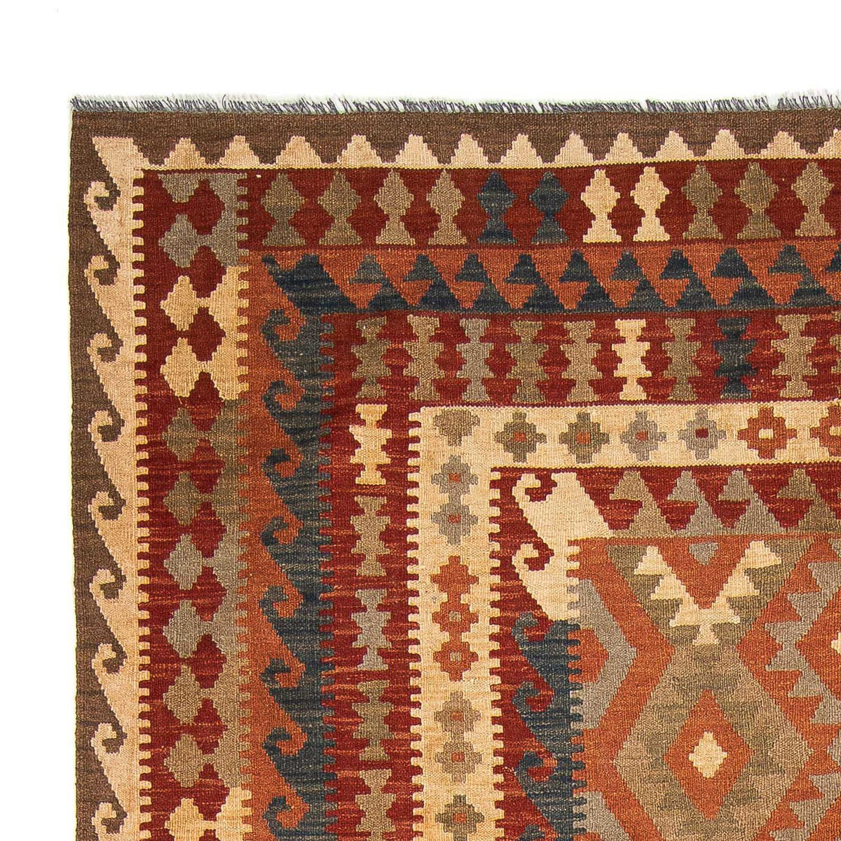 Kelim Carpet - Splash - 289 x 200 cm - flerfärgad