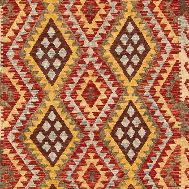 Kelim Carpet - Splash - 289 x 208 cm - flerfärgad