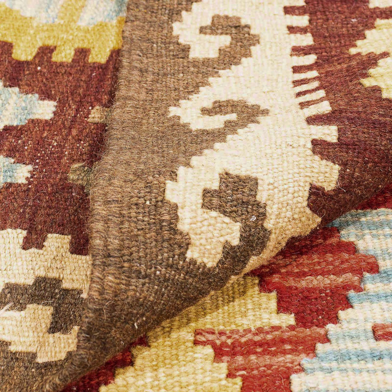 Kelim Carpet - Splash - 289 x 208 cm - flerfärgad