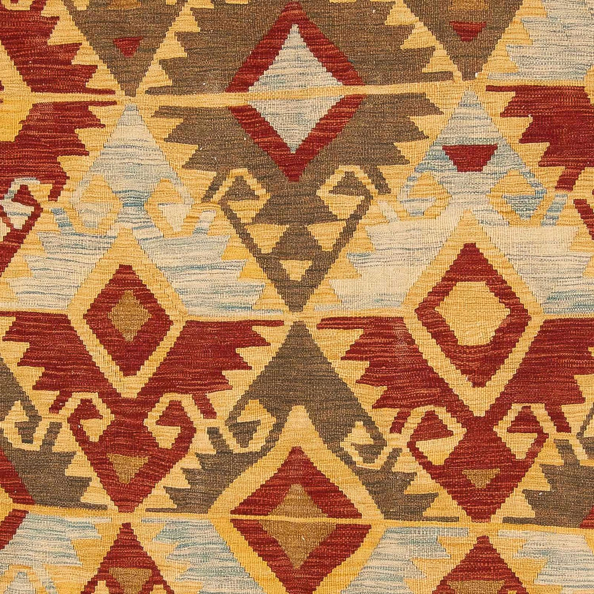 Kelim Carpet - Splash - 305 x 199 cm - flerfärgad