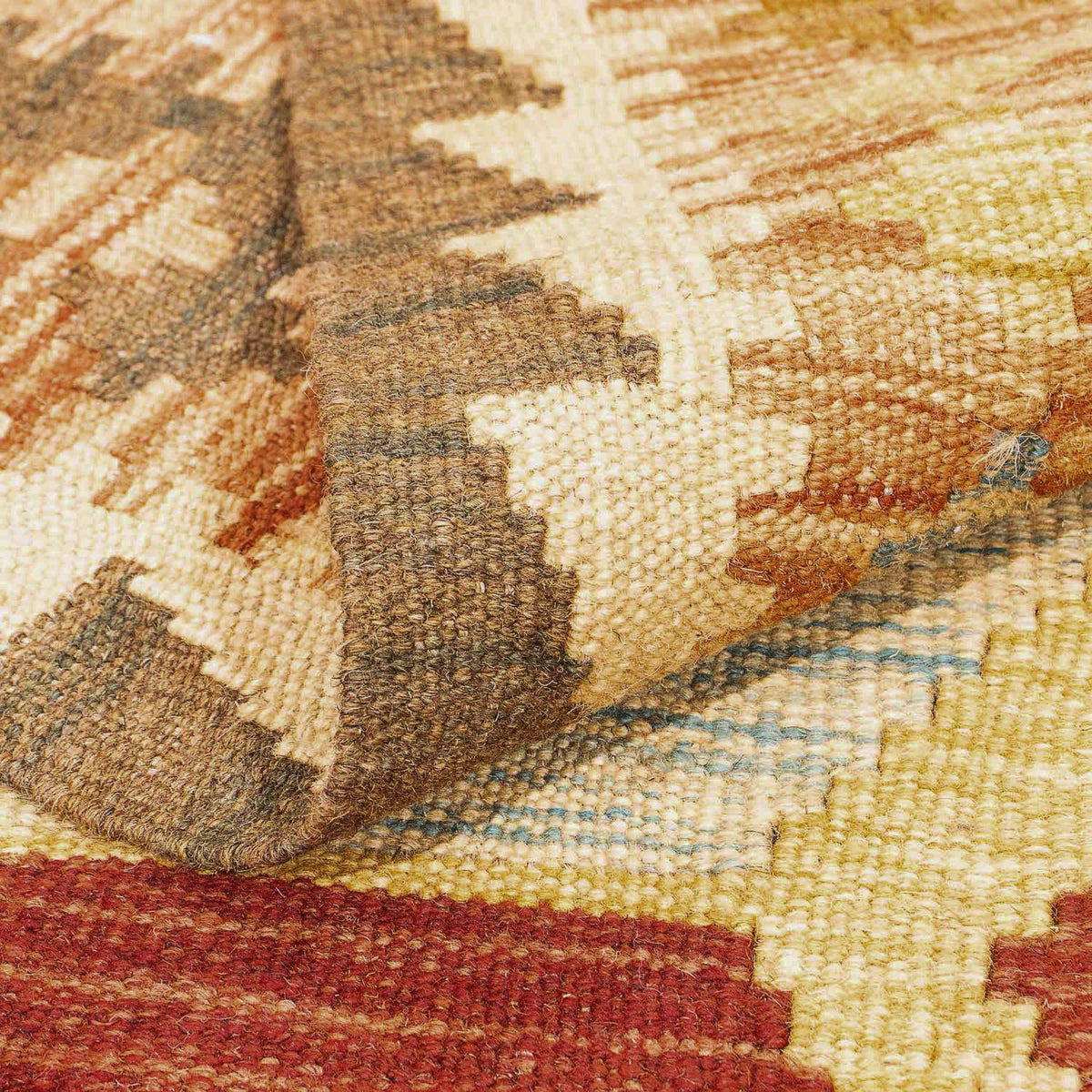 Kelim Carpet - Splash - 305 x 199 cm - flerfärgad