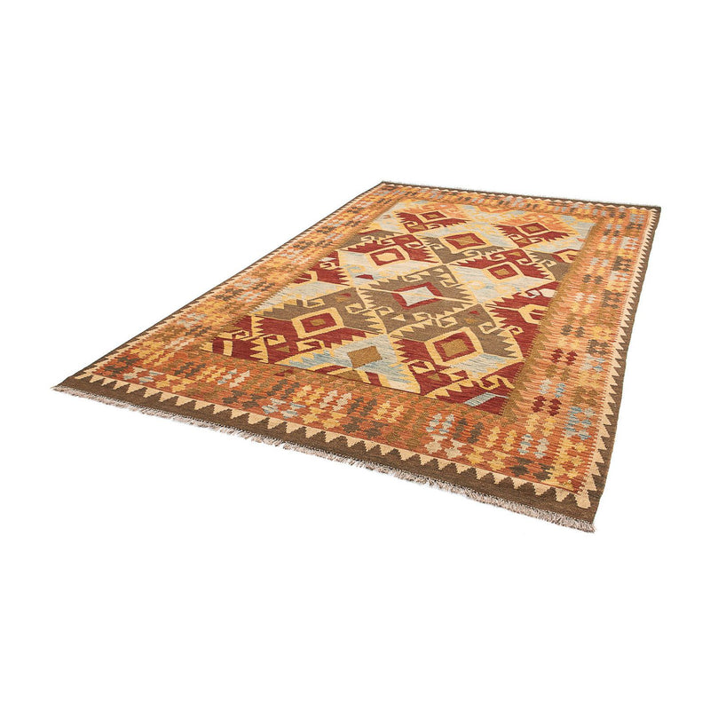 Kelim Carpet - Splash - 305 x 199 cm - flerfärgad