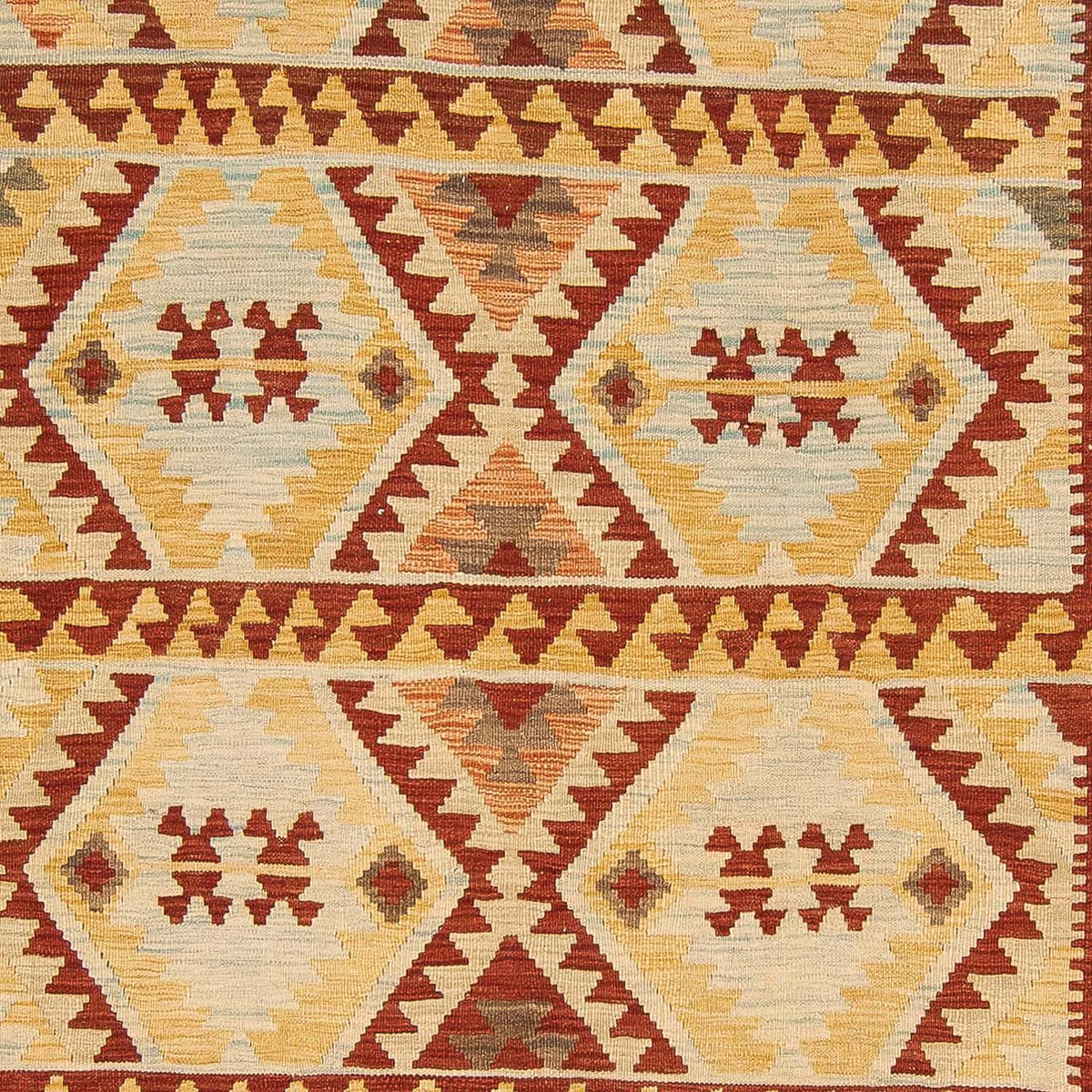 Kelim Carpet - Splash - 287 x 200 cm - flerfärgad