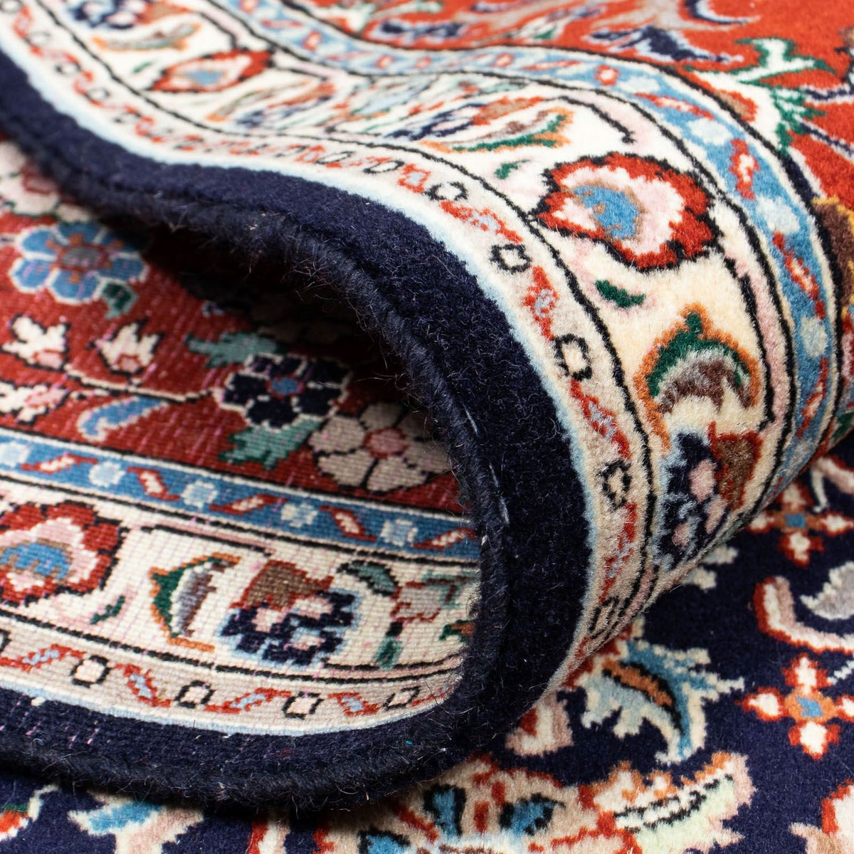 Persisk matta - Classic - 209 x 178 cm - mörkblå