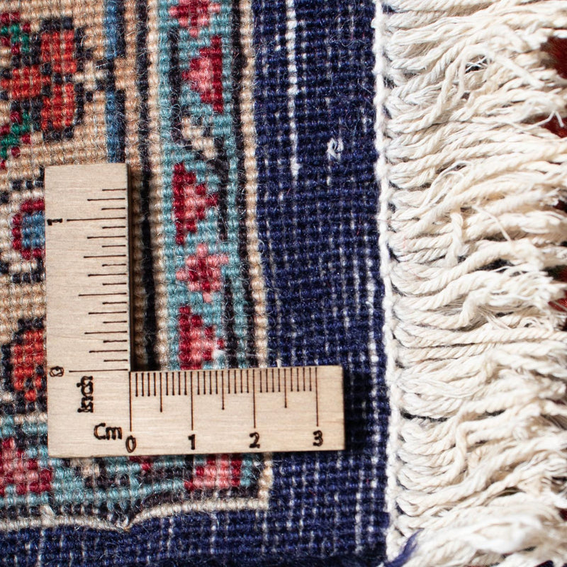 Persisk matta - Tabriz - 309 x 209 cm - mörkblå