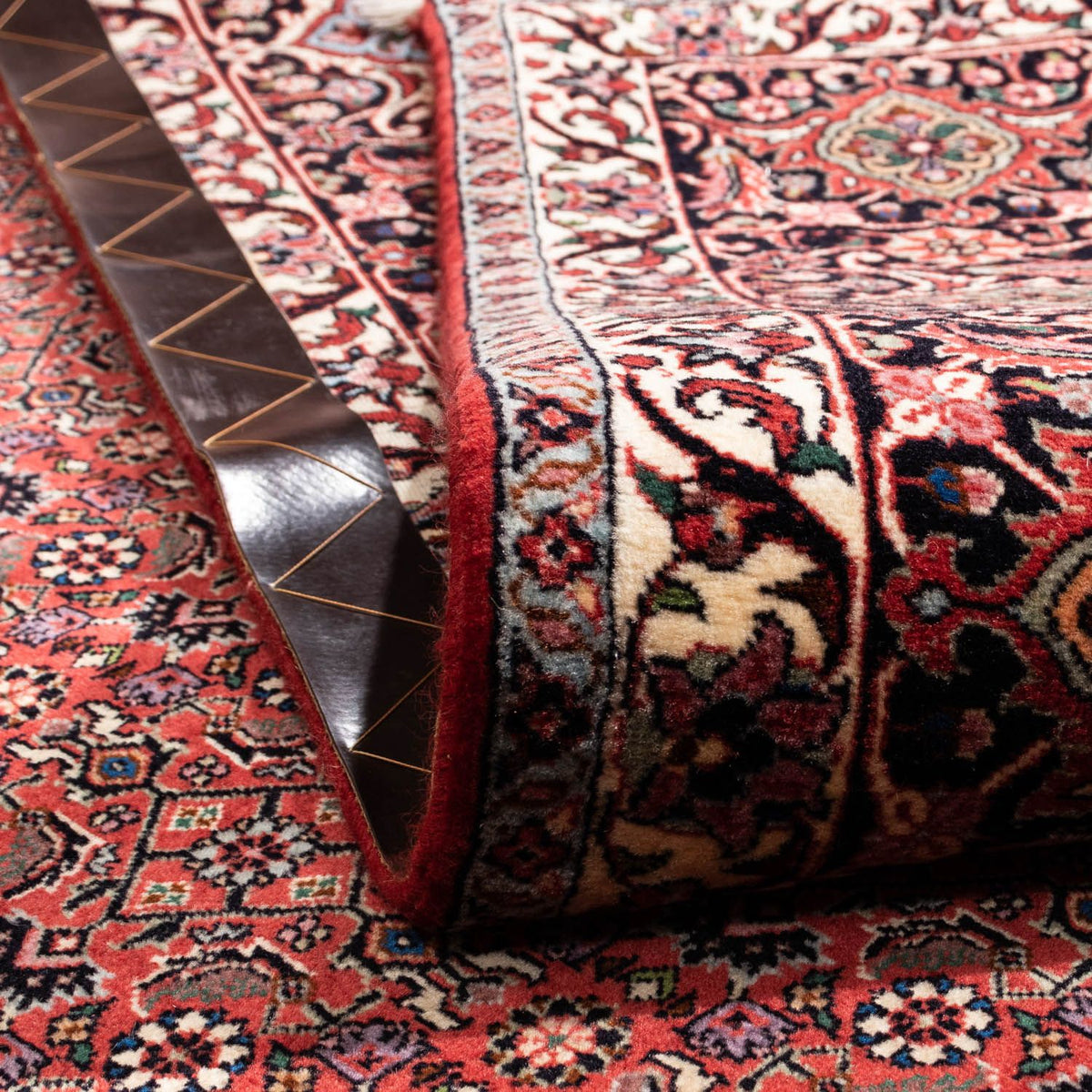 Persisk matta - Bijar - Royal - 345 x 253 cm - röd