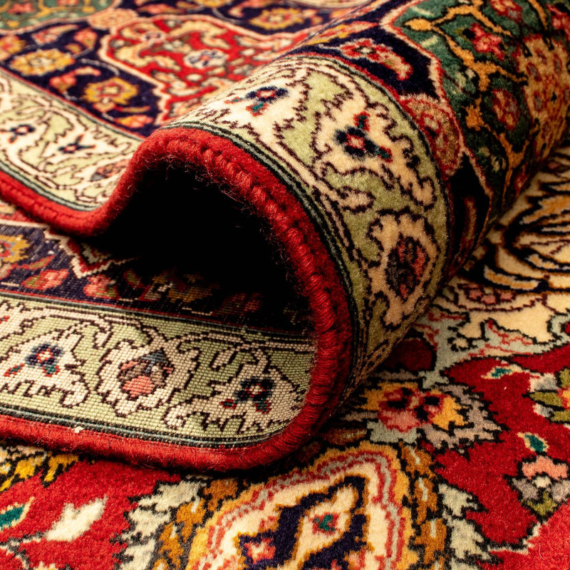 Persisk matta - Tabriz - 350 x 250 cm - mörkröd