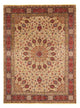 Persisk matta - Tabriz - Royal - 393 x 290 cm - ljusbrun
