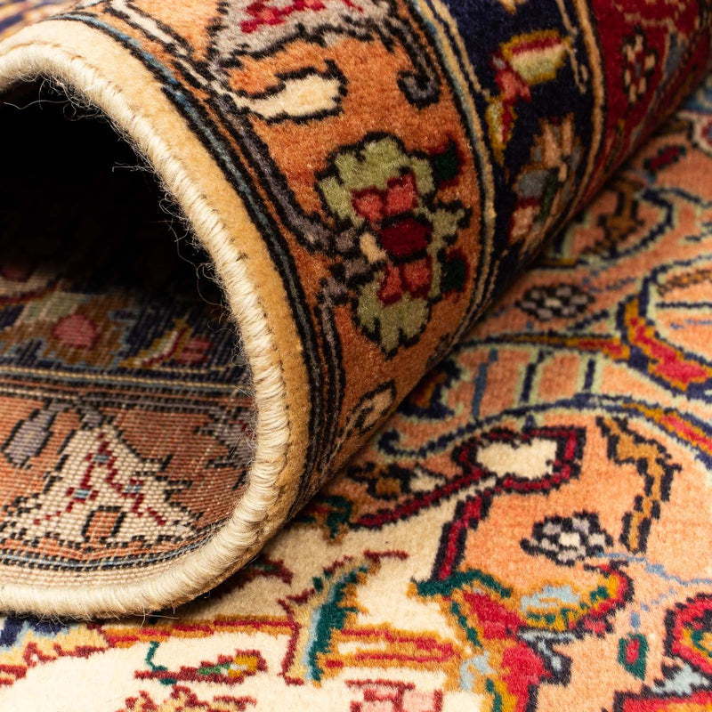 Persisk matta - Tabriz - Royal - 393 x 290 cm - ljusbrun