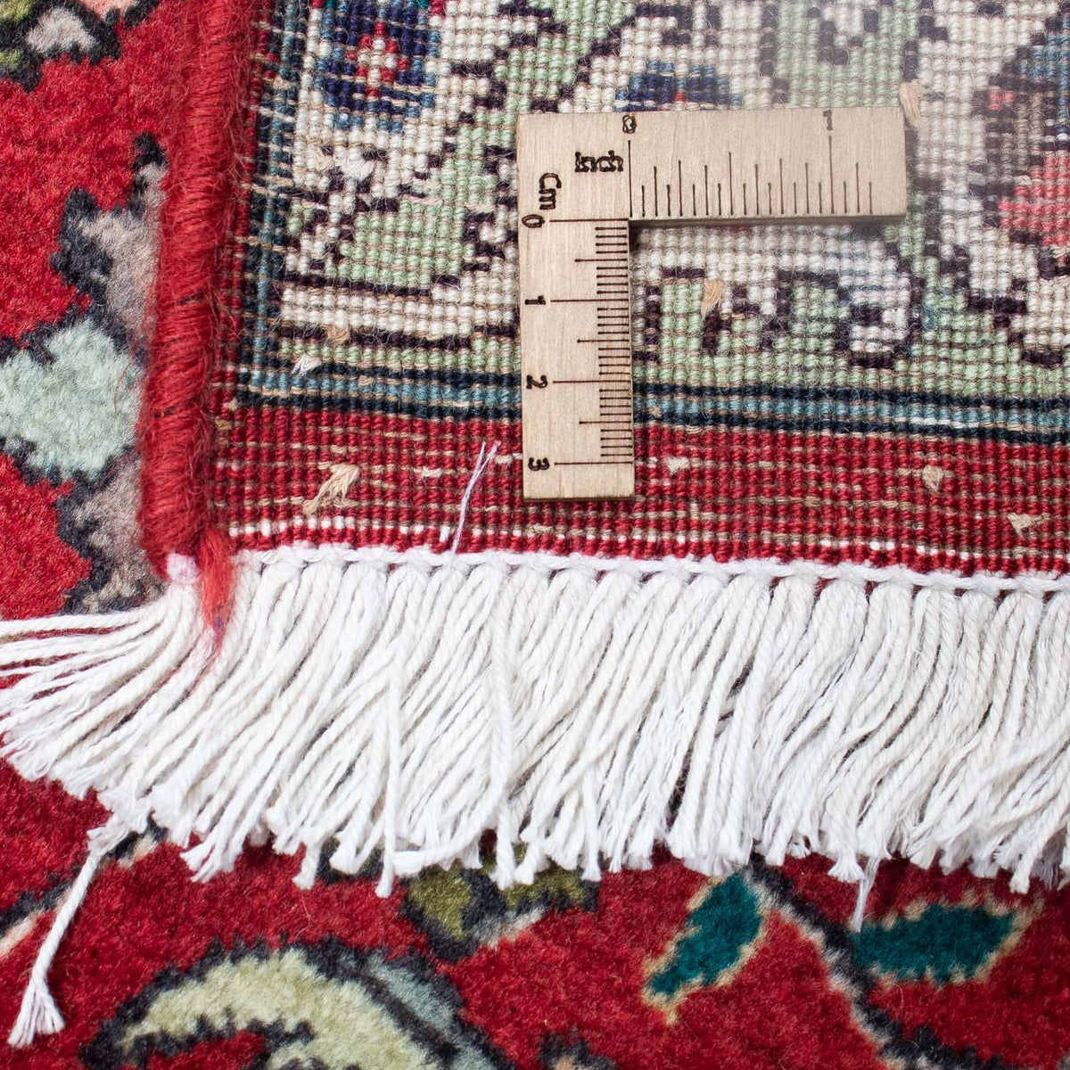 Persisk matta - Tabriz - Royal - 349 x 243 cm - mörkröd