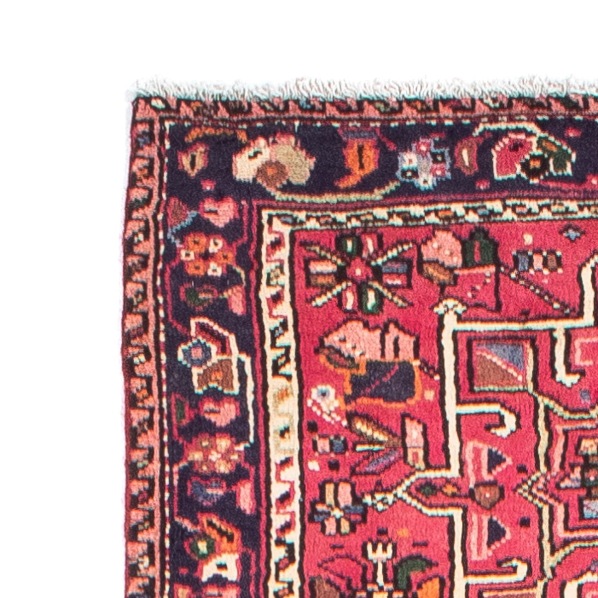 Runner Persisk matta - Nomadic - 386 x 83 cm - röd