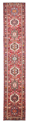 Runner Persisk matta - Nomadic - 390 x 77 cm - röd