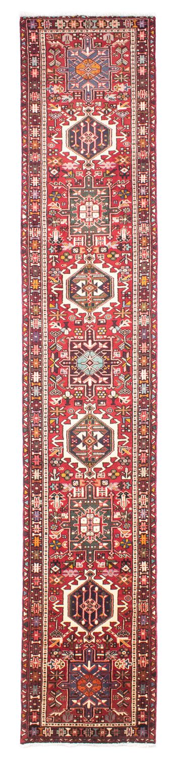 Runner Persisk matta - Nomadic - 390 x 77 cm - röd