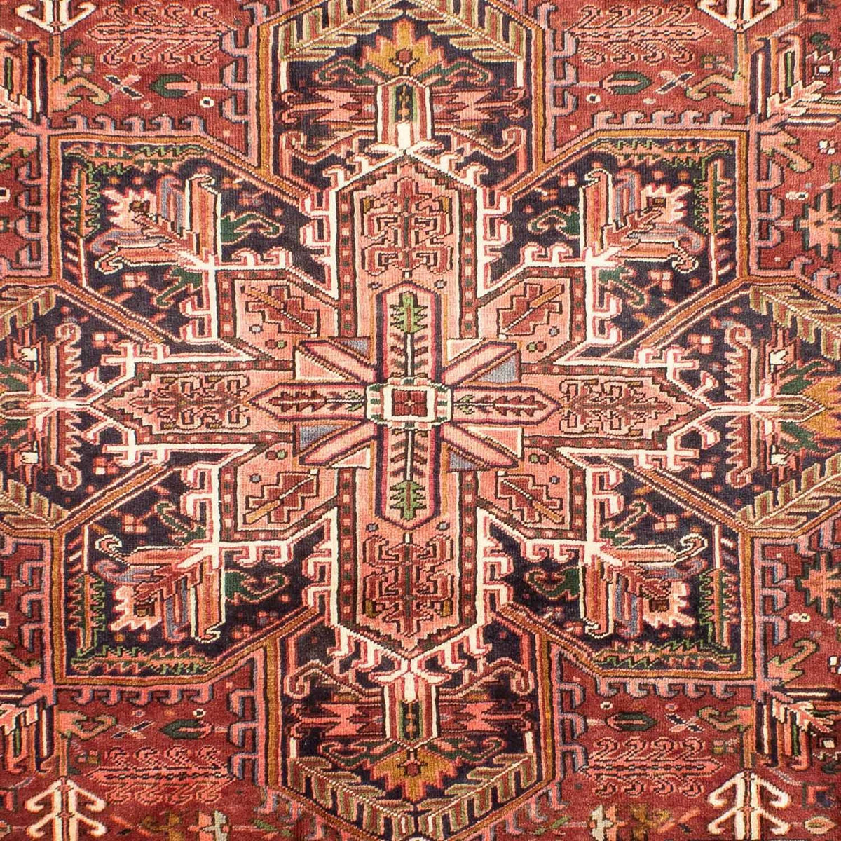 Persisk matta - Nomadic - 293 x 190 cm - ljusröd